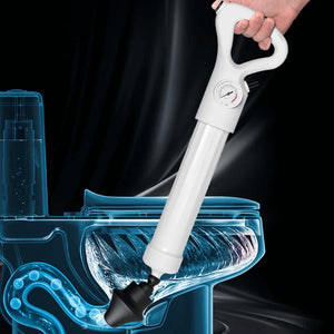 High Pressure Air Drain Blaster Gun Drain Clog Dredge Tools Powerful Toilet Plunger Auger Cleaner