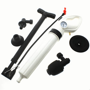 High Pressure Air Drain Blaster Gun Drain Clog Dredge Tools Powerful Toilet Plunger Auger Cleaner